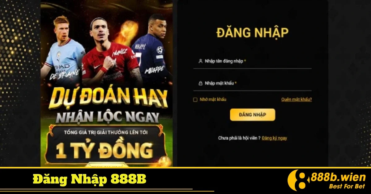 Làm thế nào để đăng nhập 888B một cách dễ dàng?
