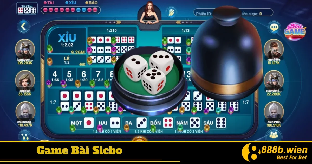 Thử Sức Game Bài Sicbo 888B Với Tỷ Lệ Thưởng Cực Hấp Dẫn 4 Tận Dụng Các Loại Cược Lớn Nhỏ Để Gia Tăng Điểm Thưởng